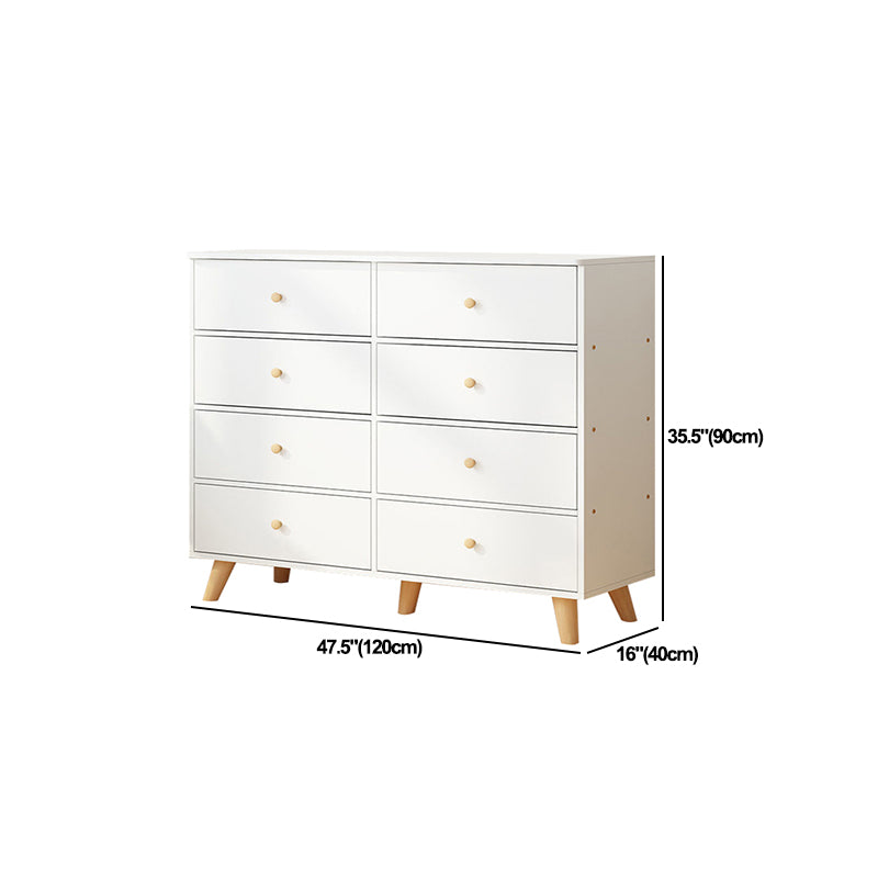 Contemporary Accent Chest with Drawers Wooden Straight Legs Chest Clearhalo 'Cabinets & Chests' 'cabinets_chests' 'furn' 'furn_cabinets_chests' 'Furniture' 'Living Room Furniture' 5534330