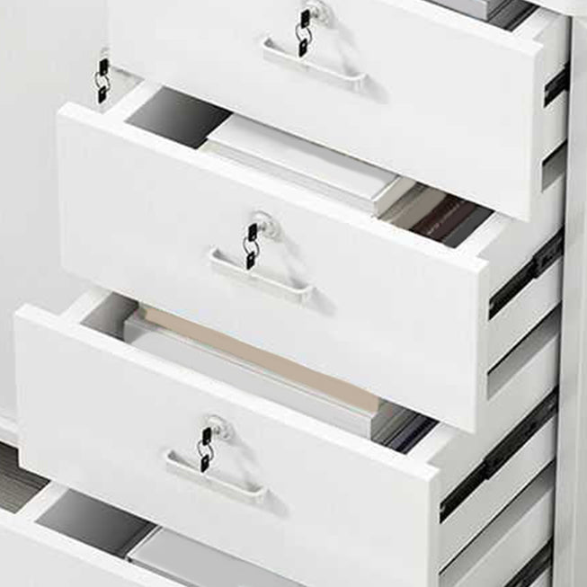 Mobile moderno accento in legno con mobile laterale a 1 porta con cassetti