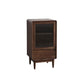 Glass 1 - Door and 1 - Drawer Accent Chest, Dover Wood Chest