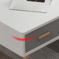 12" - Brede houten tv-standaard, verschuifbare Scandinavische tv-console met 2/3/4 lades