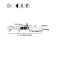 12" - Brede houten tv-standaard, verschuifbare Scandinavische tv-console met 2/3/4 lades