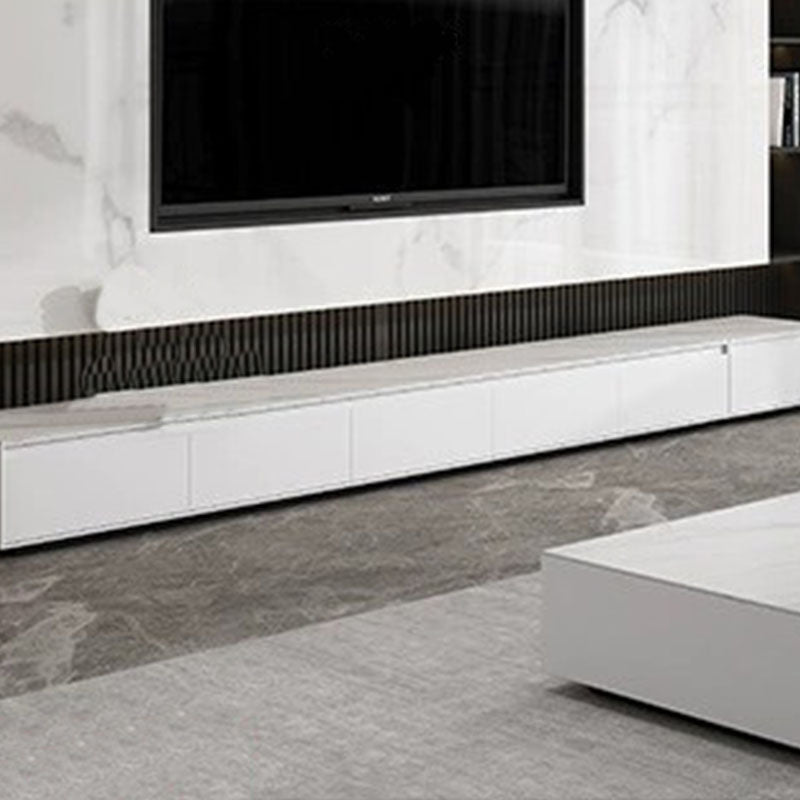 Stone Top Media Stand with Drawers Modern TV Media Console for Home Clearhalo 'furn' 'furn_tv_stands_entertainment_centers' 'Furniture' 'Living Room Furniture' 'TV Stands & Entertainment Centers' 'TV Stands & Media Storage Furniture' 'tv_stands_entertainment_centers' 5534931