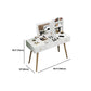 Modern Wood Flip-top Vanity Set 29.53" H Vanity Desk in White Clearhalo 'Bedroom Furniture' 'furn' 'furn_makeup_vanities' 'Furniture' 'Makeup Vanities' 'makeup_vanities' 5535544
