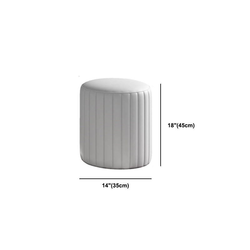 Moderno 4 cassetti da toeletta da toeletta da toeletta 28,94 "h bianco con sgabello