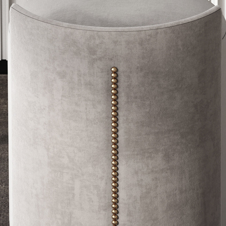 Glam Wood Vanity Dressing Table Gray Vanity Makeup Table Set with Drawer Clearhalo 'Bedroom Furniture' 'furn' 'furn_makeup_vanities' 'Furniture' 'Makeup Vanities' 'makeup_vanities' 5535633