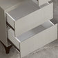 Contemporary Slate Top Vanity Dressing Table Wood 4 Drawer Vanity Set