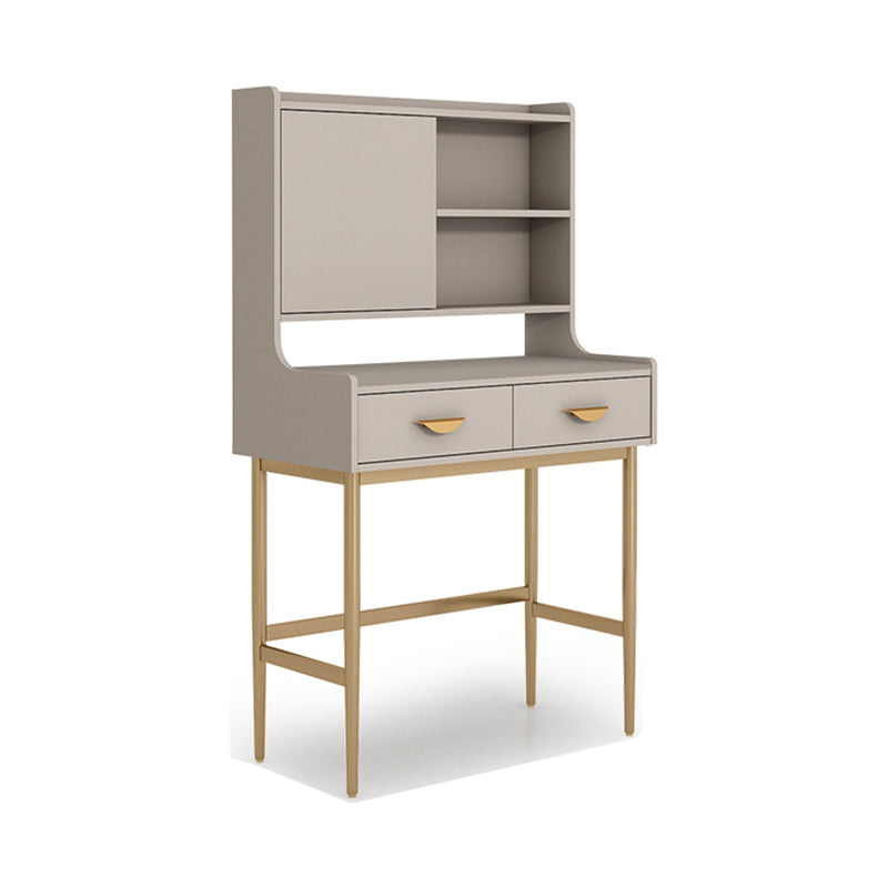 15,74 "W x 53.14" H Tabouret de caisse de maquillage Ensemble avec tiroirs pour salle de bain