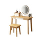 Scandinavian Wooden Makeup Vanity Desk Table With Drawer for Bedroom