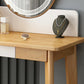 Scandinavian Wooden Makeup Vanity Desk Table With Drawer for Bedroom