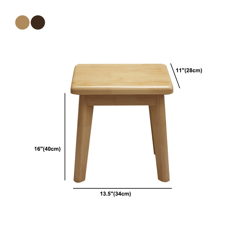 Scandinavian Wooden Make-up Vanity With Drawer in Brown for Bedroom Clearhalo 'Bedroom Furniture' 'furn' 'furn_makeup_vanities' 'Furniture' 'Makeup Vanities' 'makeup_vanities' 5535819