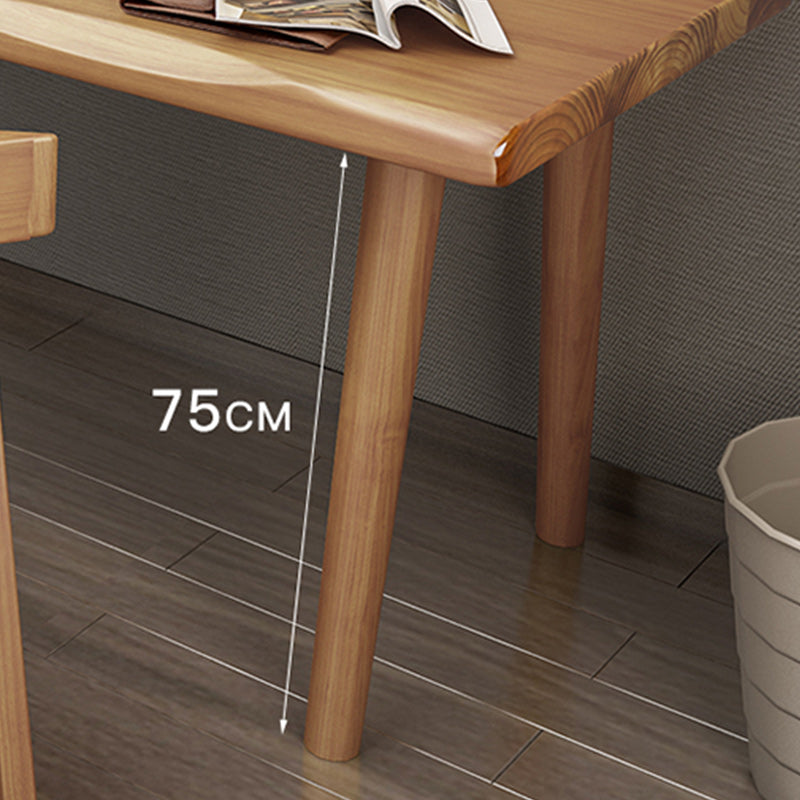 Modern Style Parsons Escribir escritorio de escritorio de madera sólida para el hogar para el hogar