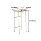 Modern Style Wooden Office Desk Rectangular Home Standing Desk