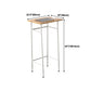 Modern Style Wooden Office Desk Rectangular Home Standing Desk