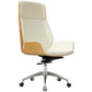 Chrome Metal Modern Task Chair with Wheels Executive Ergonomic Desk Chair