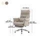 Height-adjustable Managers Chair Ergonomic Adjustable Executive Leather Chair Clearhalo 'furn' 'furn_office_chair' 'Furniture' 'Office Chairs' 'Office Furniture' 'office_chair' 5536479