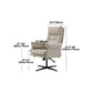 Height-adjustable Managers Chair Ergonomic Adjustable Executive Leather Chair Clearhalo 'furn' 'furn_office_chair' 'Furniture' 'Office Chairs' 'Office Furniture' 'office_chair' 5536481