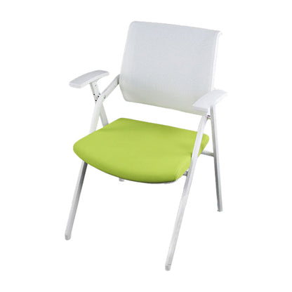 Ergonomic Mesh Conference Chair Mid Back Fixed Arms Chair for Home Office