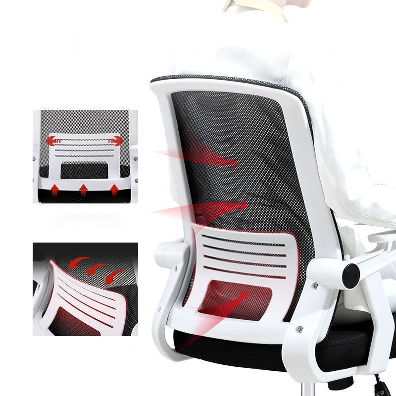 Hoher Rückenstuhl für zeitgenössische verstellbare Waffenbüros mit Rädern