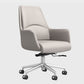 Modern Style Task Chair Leather Office Chair with Fixed Arms Clearhalo 'furn' 'furn_office_chair' 'Furniture' 'Office Chairs' 'Office Furniture' 'office_chair' 5536863