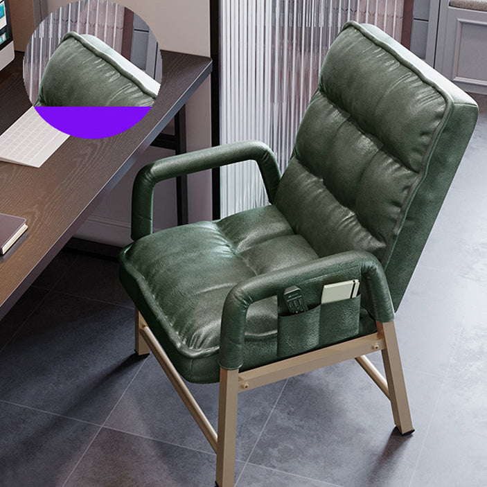 ホームオフィスコンピューターチェアモダンな調整可能な背面高さデスクチェア