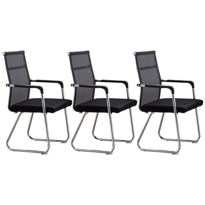 Ergonomischer Computerstuhl mit Metallrahmen Mikrofaser -zeitgenössischer Bürostuhl