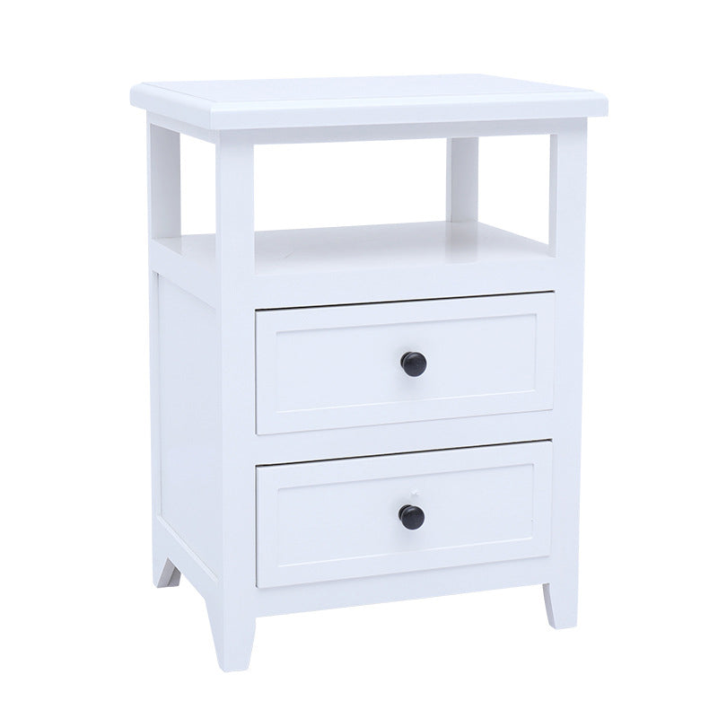 Modern Solid Wood Nightstand Drawers Storage 21 Inch H Legs Included Night Table Clearhalo 'Bedroom Furniture' 'furn' 'furn_night_stand' 'Furniture' 'night_stand' 'Nightstands' 5537102