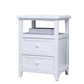 Modern Solid Wood Nightstand Drawers Storage 21 Inch H Legs Included Night Table Clearhalo 'Bedroom Furniture' 'furn' 'furn_night_stand' 'Furniture' 'night_stand' 'Nightstands' 5537110