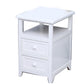 Modern Solid Wood Nightstand Drawers Storage 21 Inch H Legs Included Night Table Clearhalo 'Bedroom Furniture' 'furn' 'furn_night_stand' 'Furniture' 'night_stand' 'Nightstands' 5537112