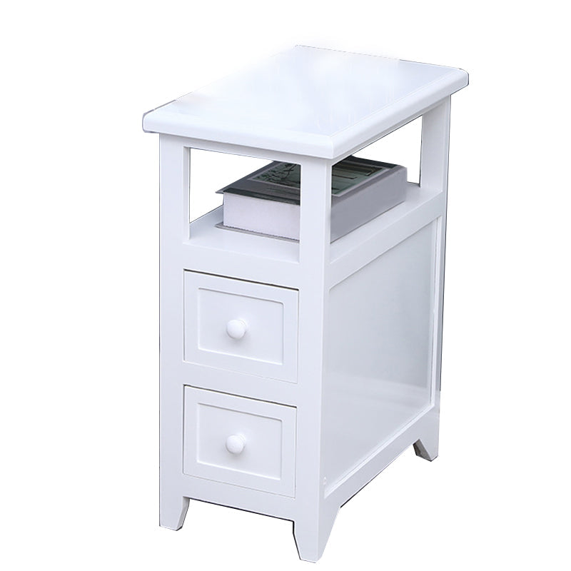 Modern Solid Wood Nightstand Drawers Storage 21 Inch H Legs Included Night Table Clearhalo 'Bedroom Furniture' 'furn' 'furn_night_stand' 'Furniture' 'night_stand' 'Nightstands' 5537114