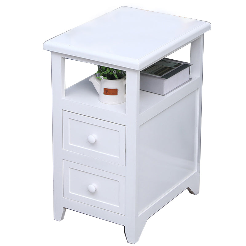 Modern Solid Wood Nightstand Drawers Storage 21 Inch H Legs Included Night Table Clearhalo 'Bedroom Furniture' 'furn' 'furn_night_stand' 'Furniture' 'night_stand' 'Nightstands' 5537115