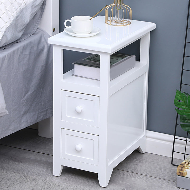 Modern Solid Wood Nightstand Drawers Storage 21 Inch H Legs Included Night Table Clearhalo 'Bedroom Furniture' 'furn' 'furn_night_stand' 'Furniture' 'night_stand' 'Nightstands' 5537122