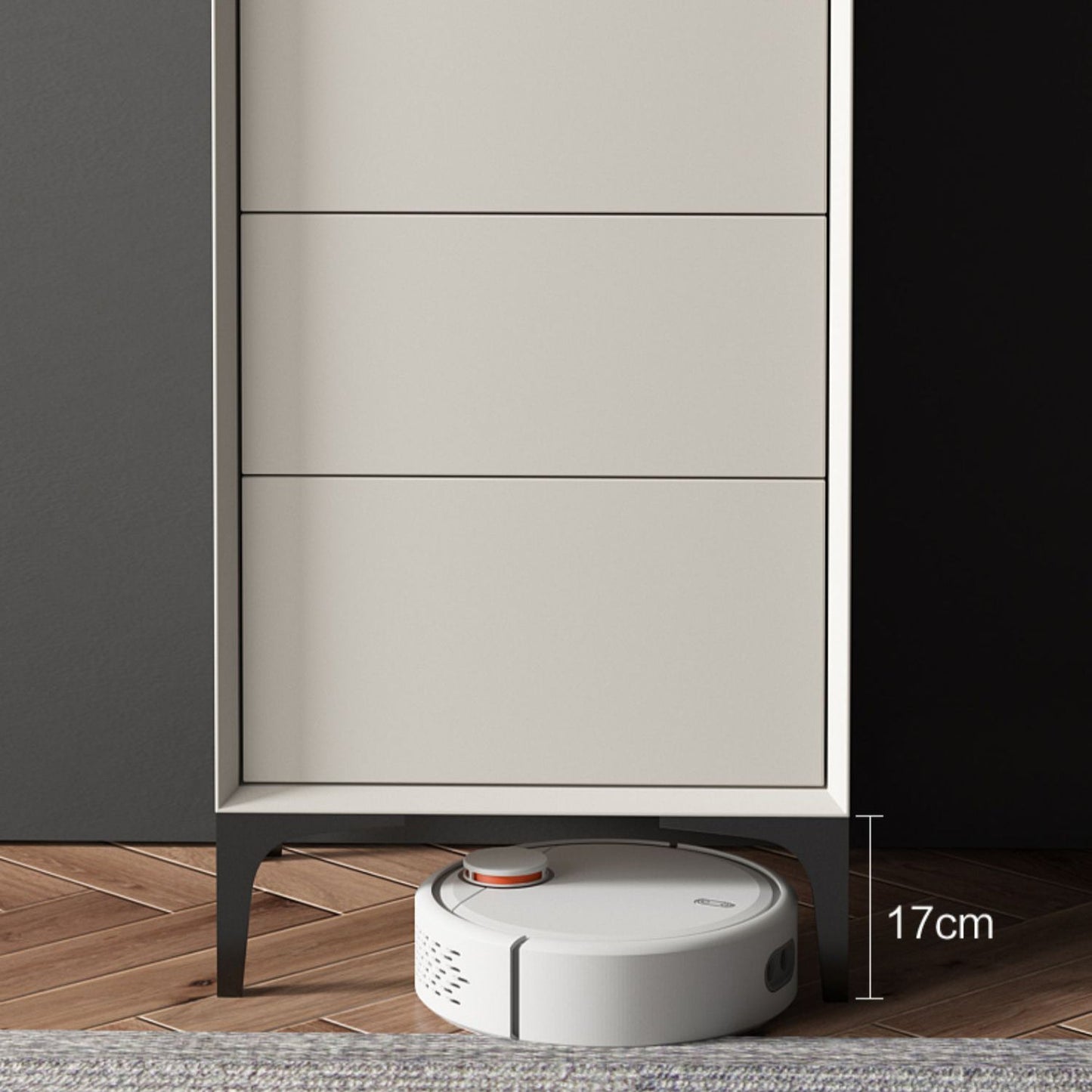 Cofre de lencería gris cofre de almacenamiento vertical moderno con 2/3/4/5 cajones para dormitorio