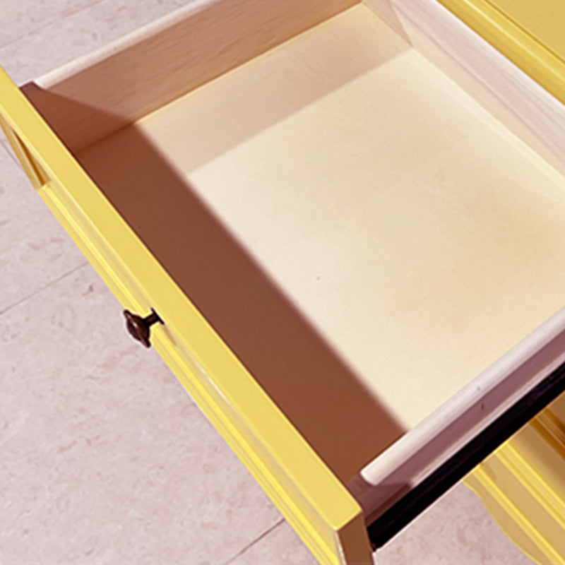 Gele lingerie borst moderne verticale opbergkist met laden voor slaapkamer