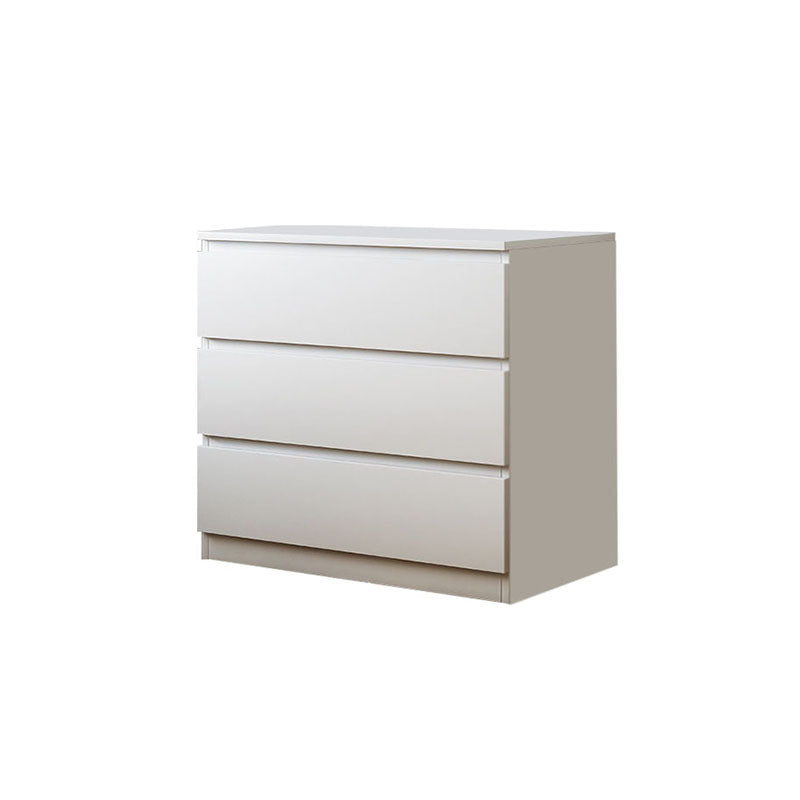 16" D White Wooden Dresser Modern Style Multi Drawers Storage Chest Clearhalo 'Bedroom Furniture' 'Dressers & Chests' 'dressers_chests' 'furn' 'furn_dressers_chests' 'Furniture' 5537605