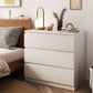 16" D White Wooden Dresser Modern Style Multi Drawers Storage Chest Clearhalo 'Bedroom Furniture' 'Dressers & Chests' 'dressers_chests' 'furn' 'furn_dressers_chests' 'Furniture' 5537613