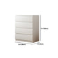 16" D White Wooden Dresser Modern Style Multi Drawers Storage Chest Clearhalo 'Bedroom Furniture' 'Dressers & Chests' 'dressers_chests' 'furn' 'furn_dressers_chests' 'Furniture' 5537617