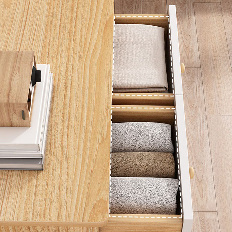 15" D Wooden Dresser Modern Style Storage Chest with Drawers and Doors Clearhalo 'Bedroom Furniture' 'Dressers & Chests' 'dressers_chests' 'furn' 'furn_dressers_chests' 'Furniture' 5537638