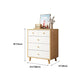 15" D Wooden Dresser Modern Style Storage Chest with Drawers and Doors Clearhalo 'Bedroom Furniture' 'Dressers & Chests' 'dressers_chests' 'furn' 'furn_dressers_chests' 'Furniture' 5537654