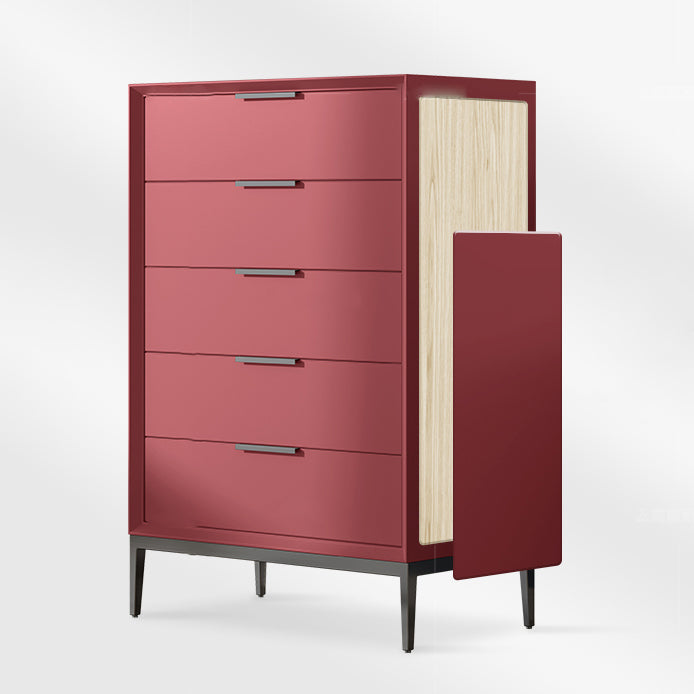 Vertical Wooden Dresser Modern Style Lingerie Chest for Bedroom Clearhalo 'Bedroom Furniture' 'Dressers & Chests' 'dressers_chests' 'furn' 'furn_dressers_chests' 'Furniture' 5537696