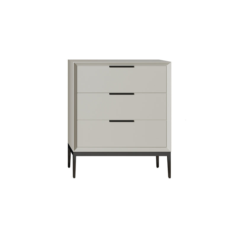 Vertical Wooden Dresser Modern Style Lingerie Chest for Bedroom 20"L x 16"W x 24"H Cream Gray Clearhalo 'Bedroom Furniture' 'Dressers & Chests' 'dressers_chests' 'furn' 'furn_dressers_chests' 'Furniture' 5537699