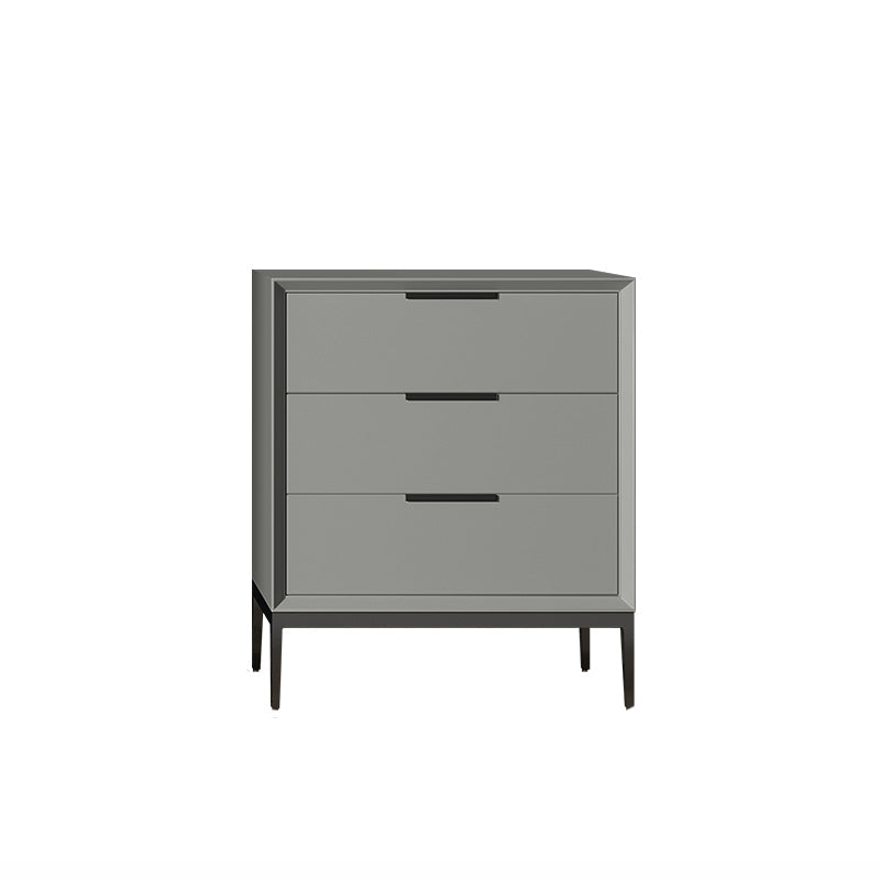Vertical Wooden Dresser Modern Style Lingerie Chest for Bedroom 20"L x 16"W x 24"H Dark Gray Clearhalo 'Bedroom Furniture' 'Dressers & Chests' 'dressers_chests' 'furn' 'furn_dressers_chests' 'Furniture' 5537700