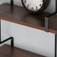 Wooden Wall Mounted Bookshelf Industrial Floating Storage Bookcase