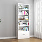 Metal Closed Back Bookshelf Modern Standard -Speicherbuchhandel