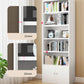 Metal Closed Back Bookshelf Modern Standard -Speicherbuchhandel