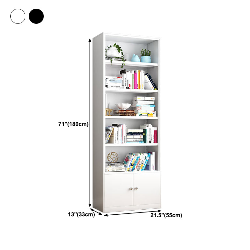 Metal Closed Back Bookshelf Modern Standard -Speicherbuchhandel