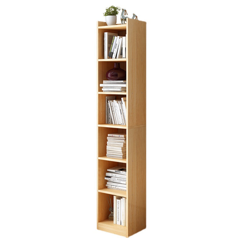 Closed Wooden Bookshelf Modern Home Living Room Corner Bookcase Clearhalo 'Bookcases' 'furn' 'furn_bookcases' 'Furniture' 'Office Furniture' 5537893