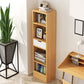 Closed Wooden Bookshelf Modern Home Living Room Corner Bookcase Clearhalo 'Bookcases' 'furn' 'furn_bookcases' 'Furniture' 'Office Furniture' 5537910