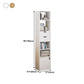 Closed Wooden Bookshelf Modern Home Living Room Corner Bookcase Clearhalo 'Bookcases' 'furn' 'furn_bookcases' 'Furniture' 'Office Furniture' 5537928
