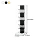 Geometric Metal Storage Bookcase Modern Home Office Bookshelf