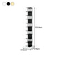 Geometric Metal Storage Bookcase Modern Home Office Bookshelf